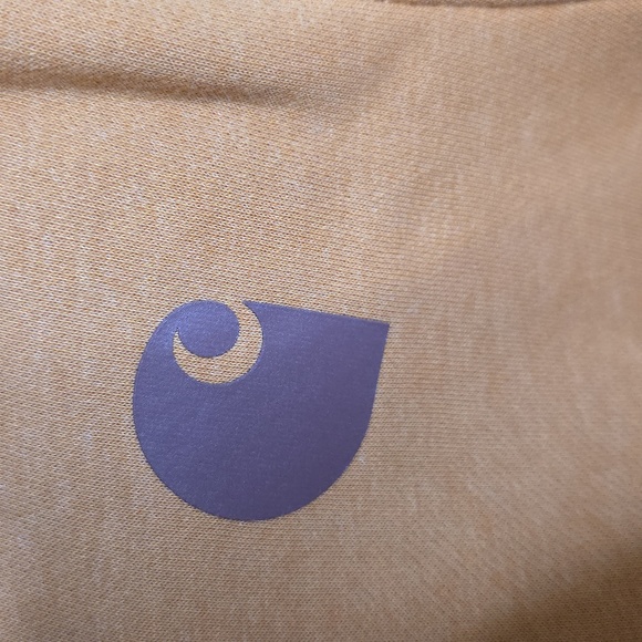 Carhartt Tan Hoodie for WOMEN SZ medium - Picture 3 of 6